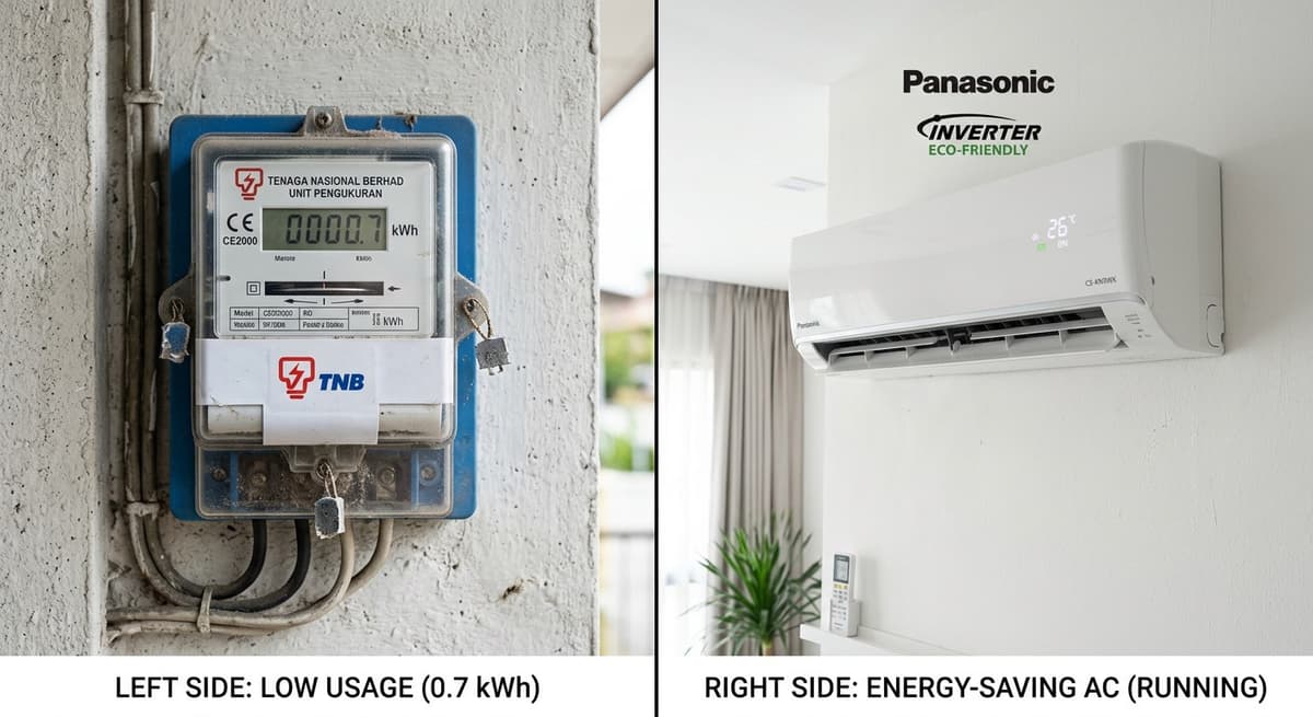 Why an Inverter Aircond Costs Less to Run — Plainly Explained