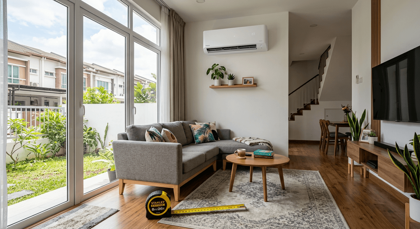 Panduan Pilih Aircond Untuk Rumah — Saiz, HP & Model Yang Betul